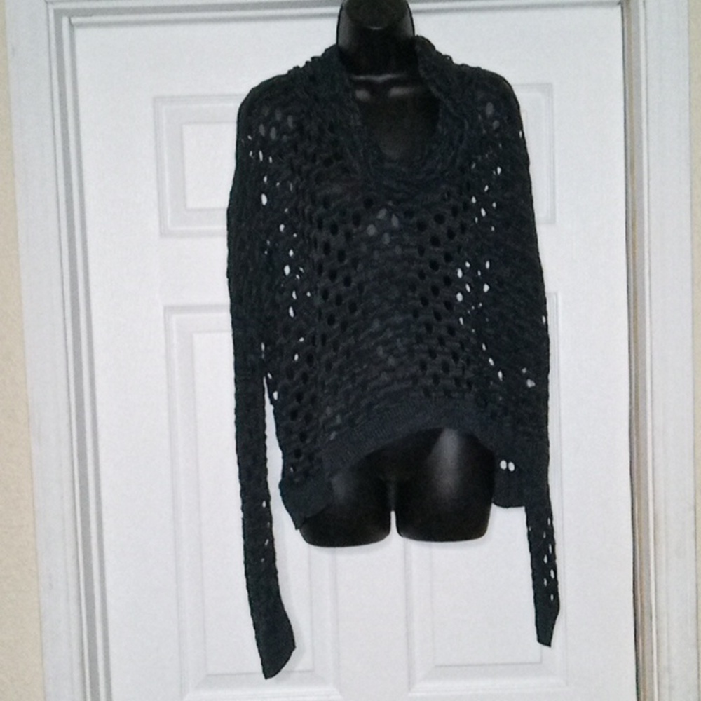Vanity, extra large, gray black top